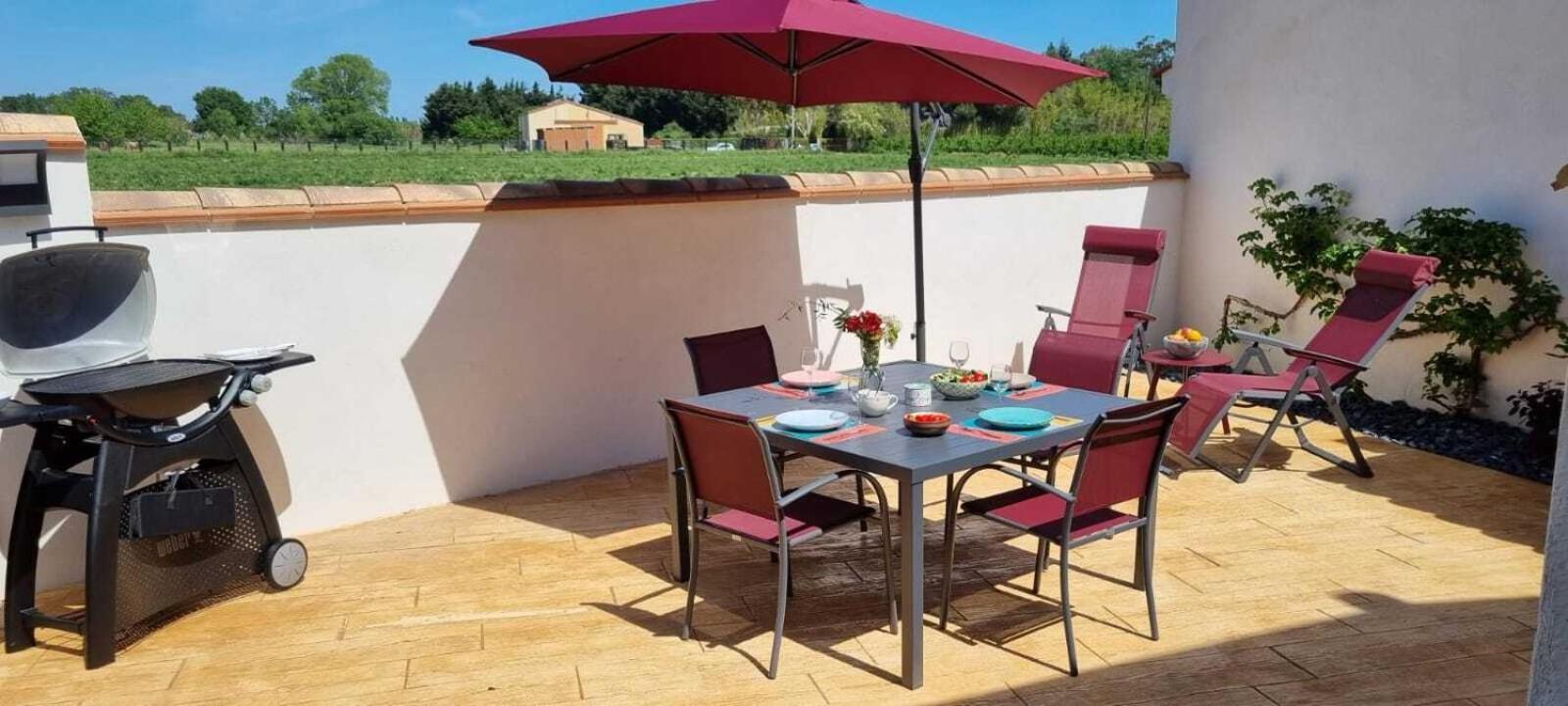 Gites La Catalane Theza Værelse billede